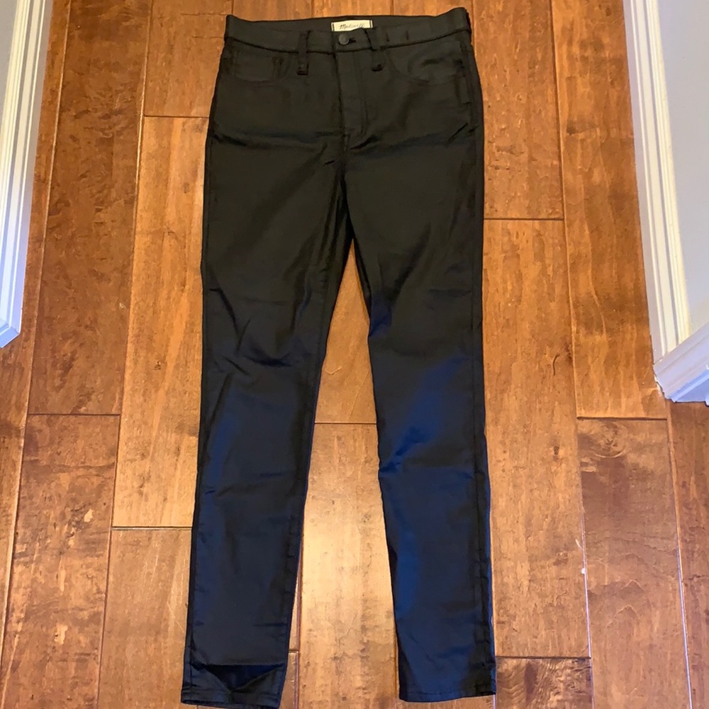 Madewell 10" High-Rise Skinny Jeans Coated